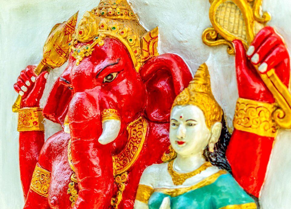 Ganesha shrine temple