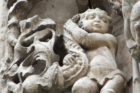 Statue medieval figure