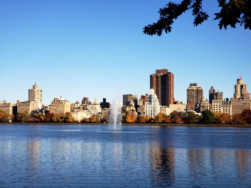 Skyline manhattan park photo