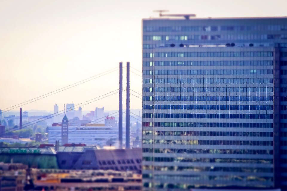Skyscraper building cityscape