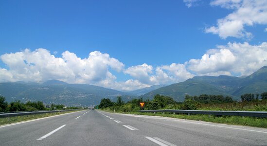 Clouds panorama travel