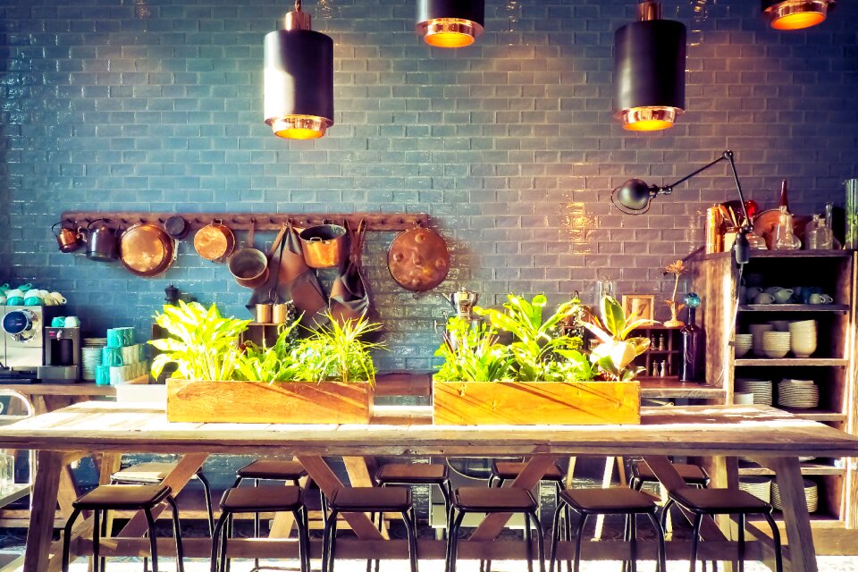 Interior table home