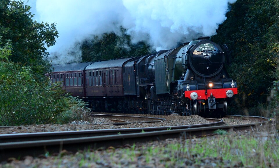 Railway engine transportation