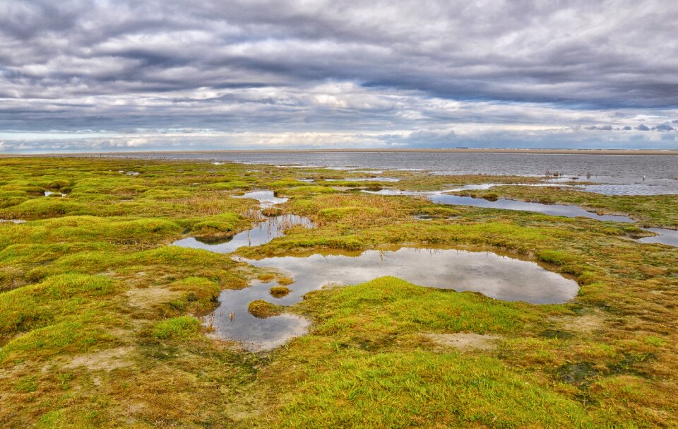 Clouds netherlands island