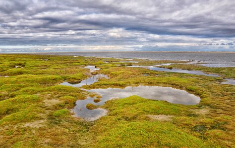 Clouds netherlands island