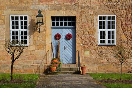 Door entrance house