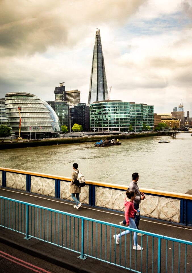 River river thames the shard