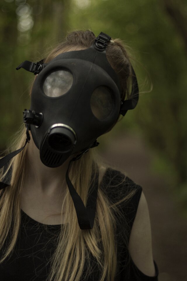 Nuclear apocalypse woman