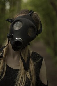 Nuclear apocalypse woman
