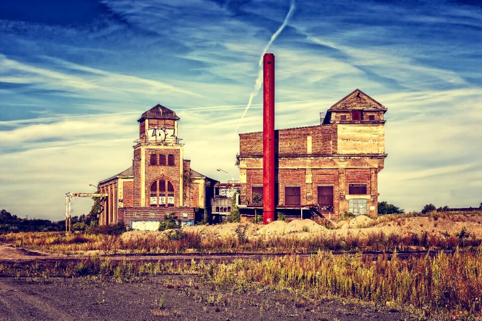 Industrial plant factory building architecture