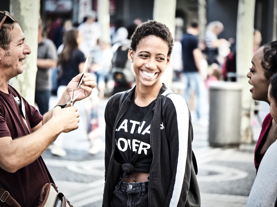 Person human smile