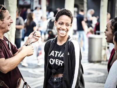 Person human smile