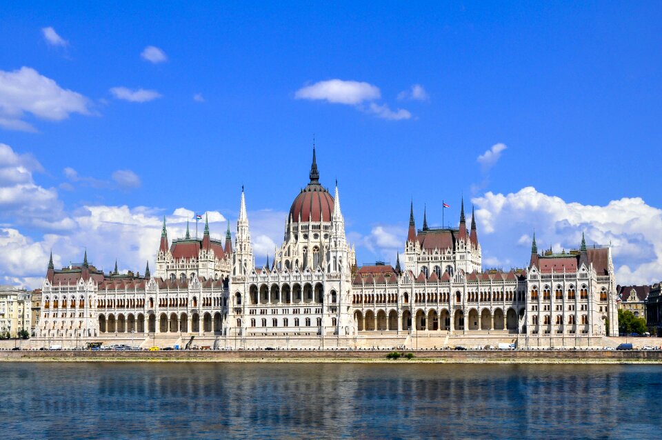 Architecture city danube