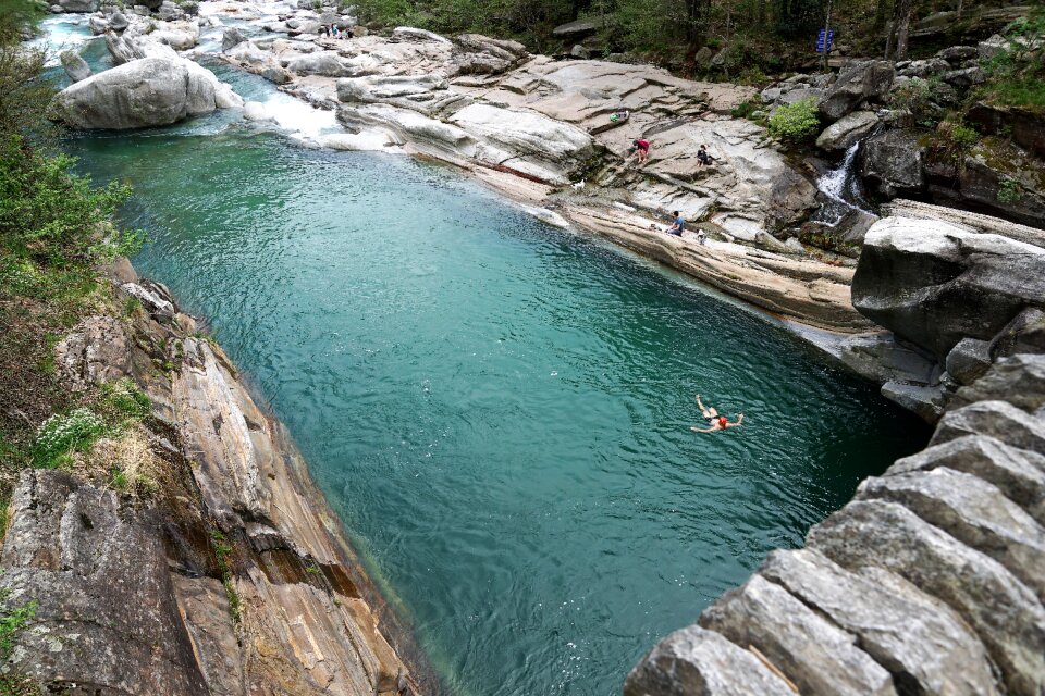 Nature water ponte dei salti