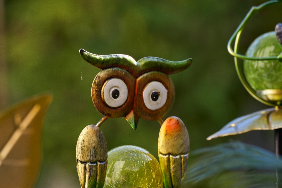 Gartendeko garden design owl