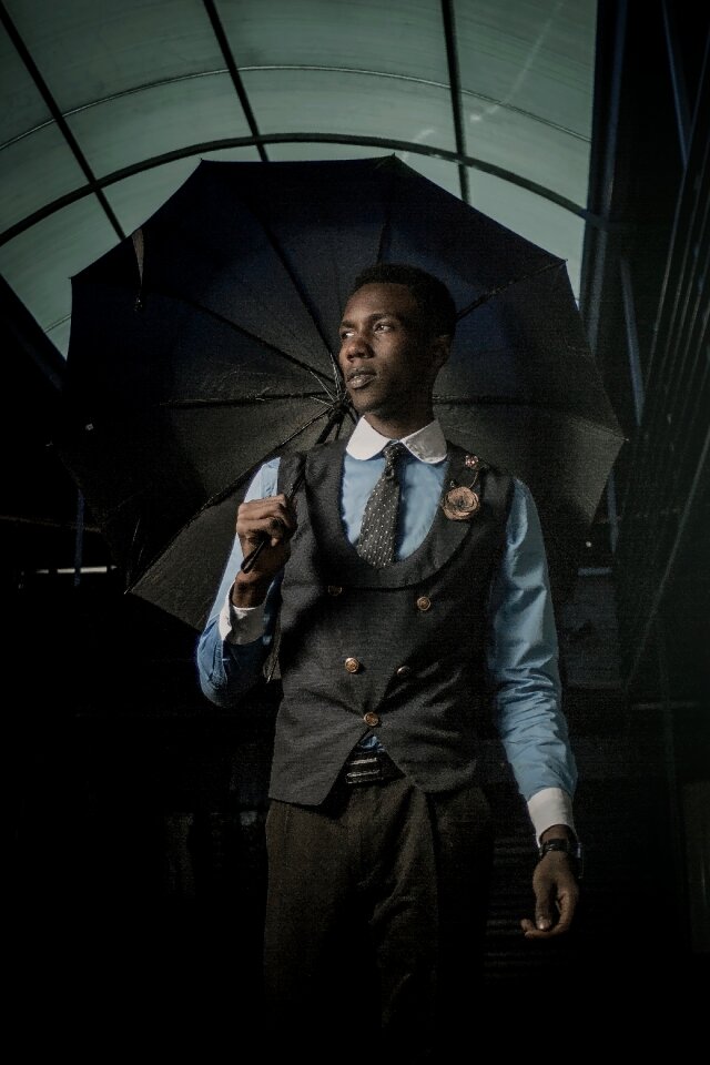 Portrait umbrella fashion