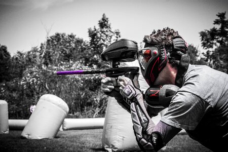 Gun marker mask