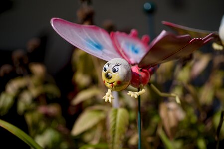 Gartendeko garden design butterfly