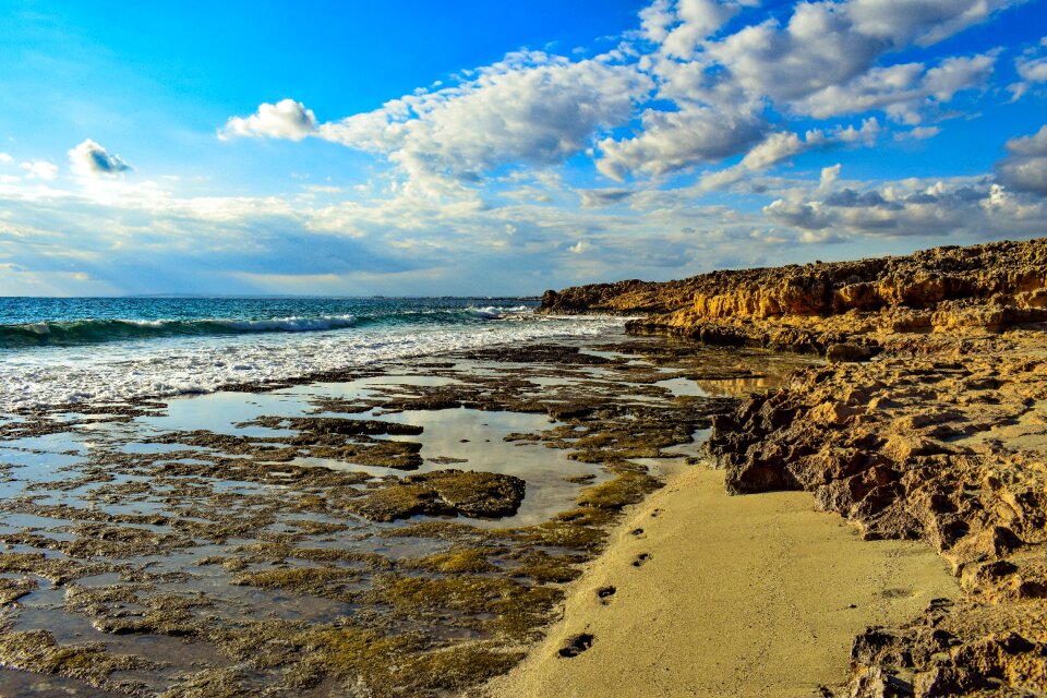 Nature landscape coast
