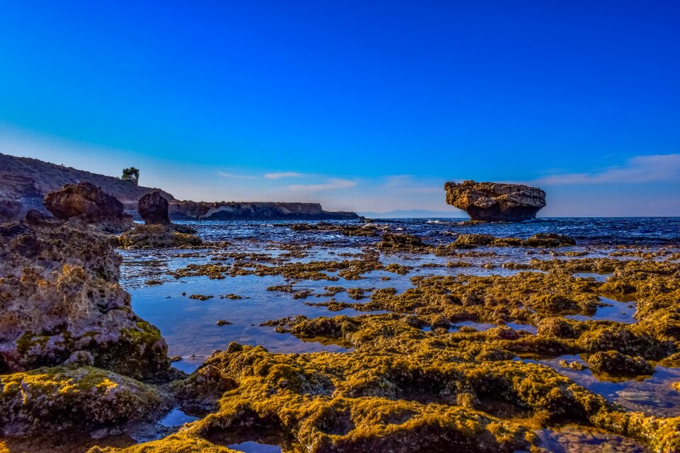 Nature landscape coastline