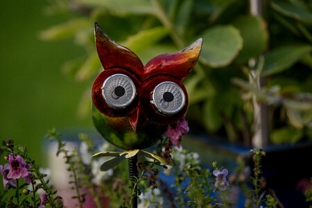 Gartendeko garden design owl