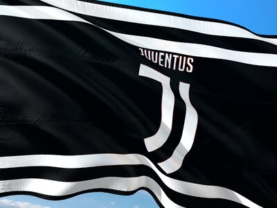 Seria a flag juventus turin