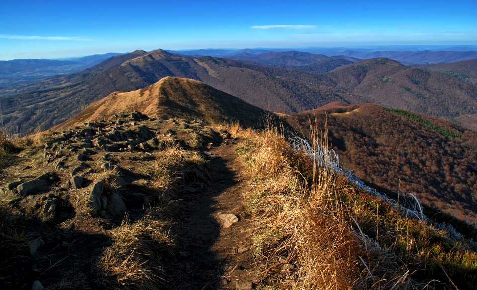 Połonina caryńska grass tops