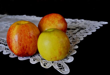 Mature delicious tablecloth