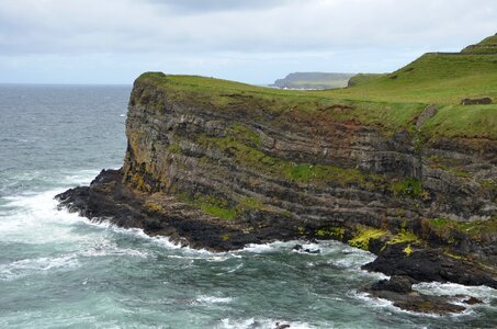 Landscape ocean cliff photo