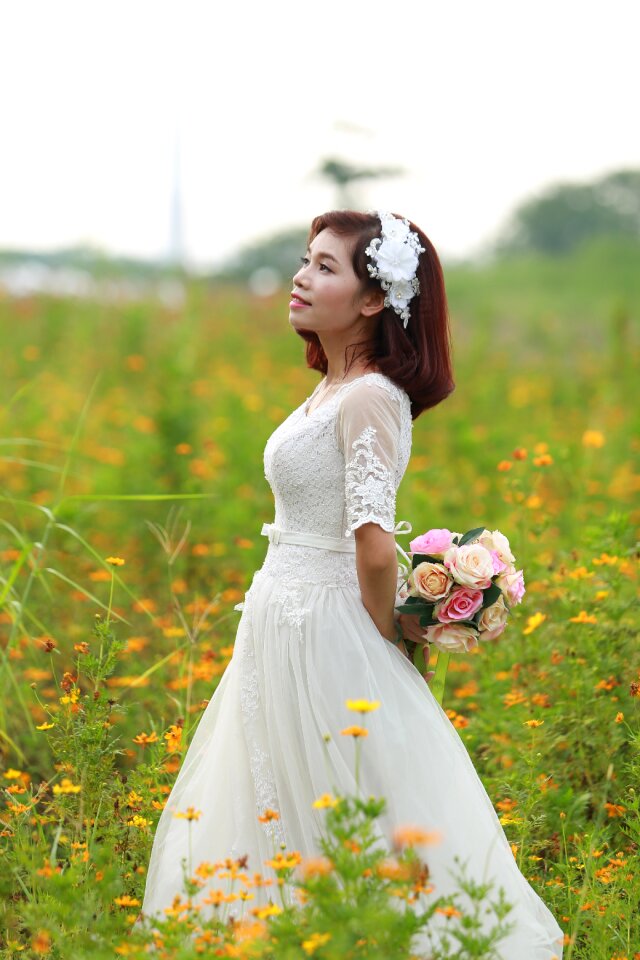 Wedding bride lovely