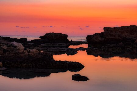 Nature evening dusk photo