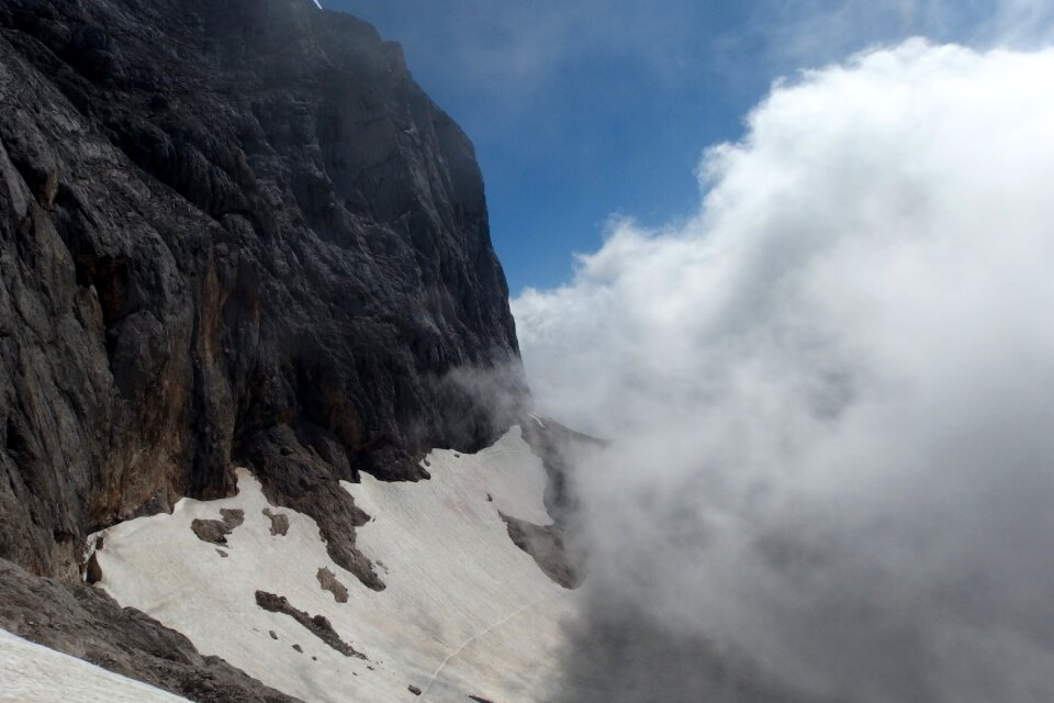 Nature alpine cold