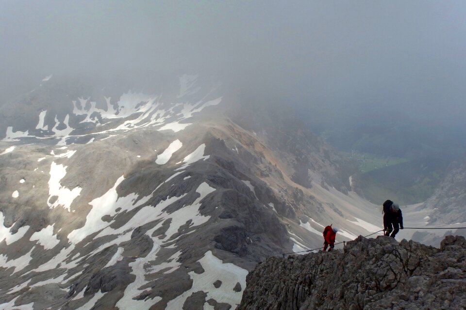 Nature alpine mountaineering