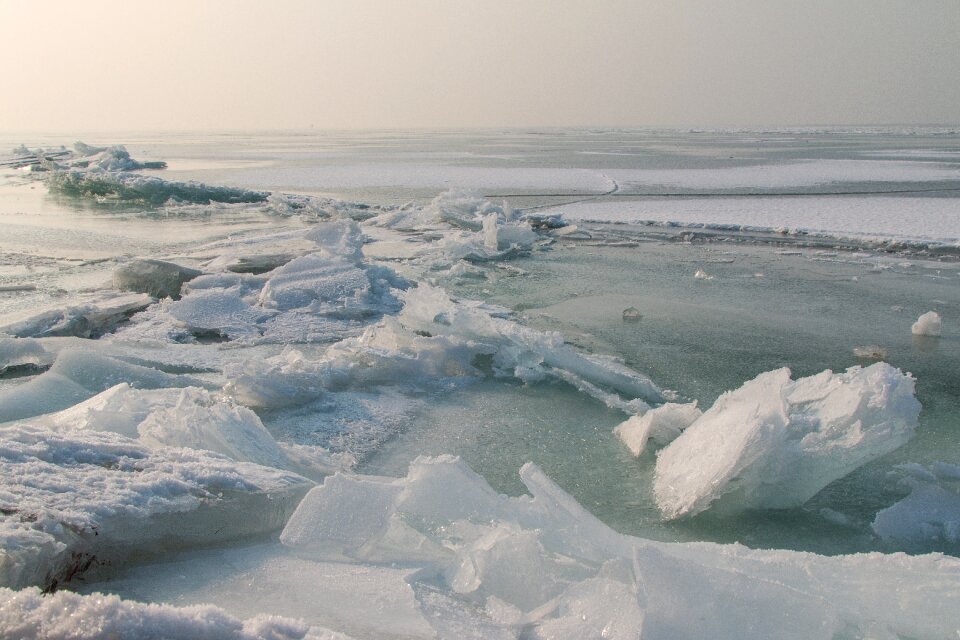 Hungary balaton frost