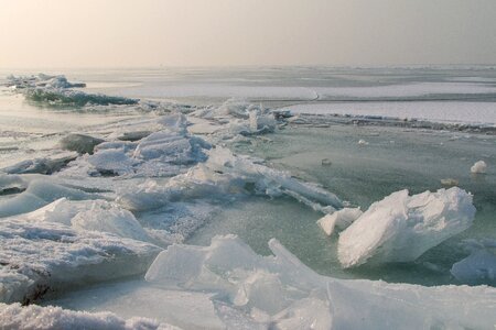Hungary balaton frost