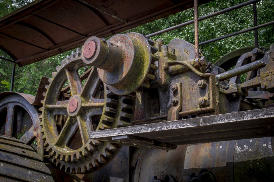 Rusty weathered gear