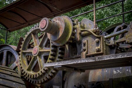 Rusty weathered gear