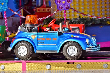 Beetle children car carousel auto
