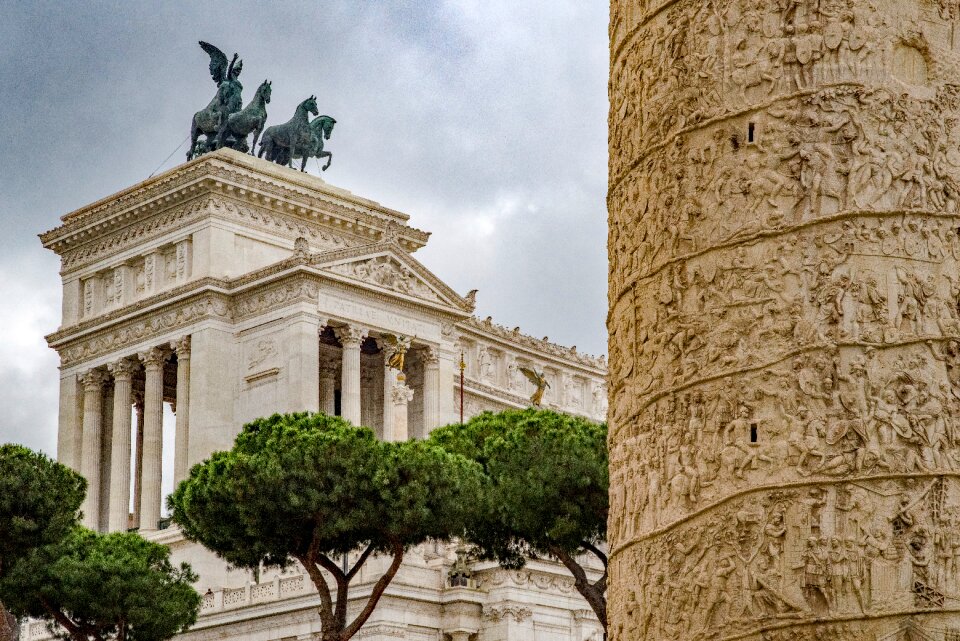 Roman monument column