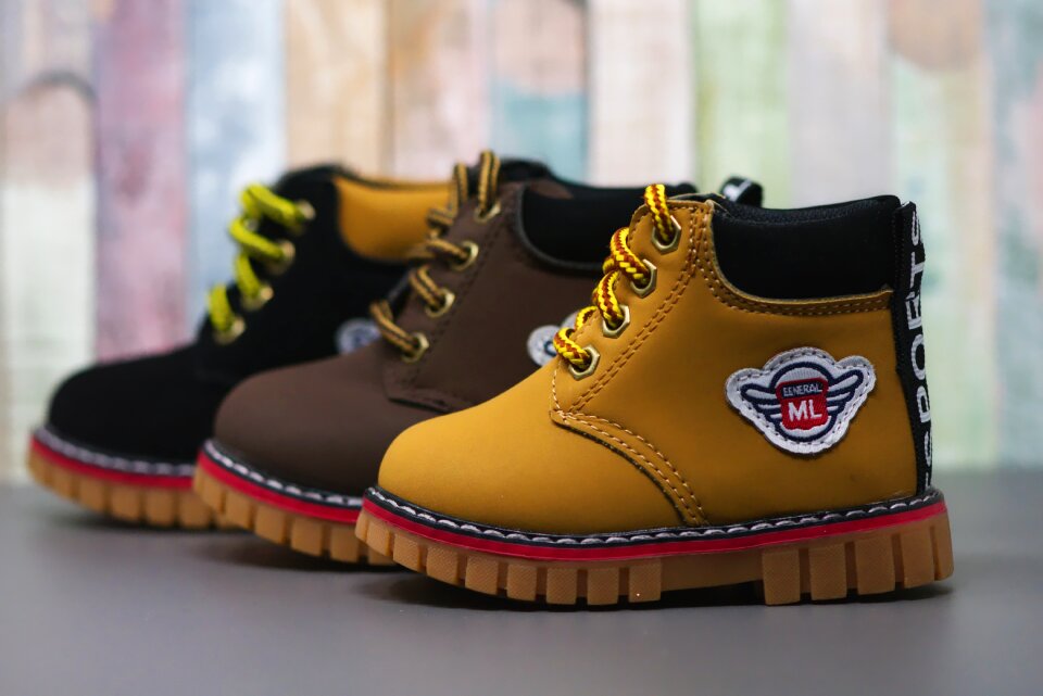 Leather cute leather shoes