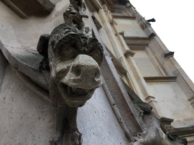 Gothic sculpture medieval photo