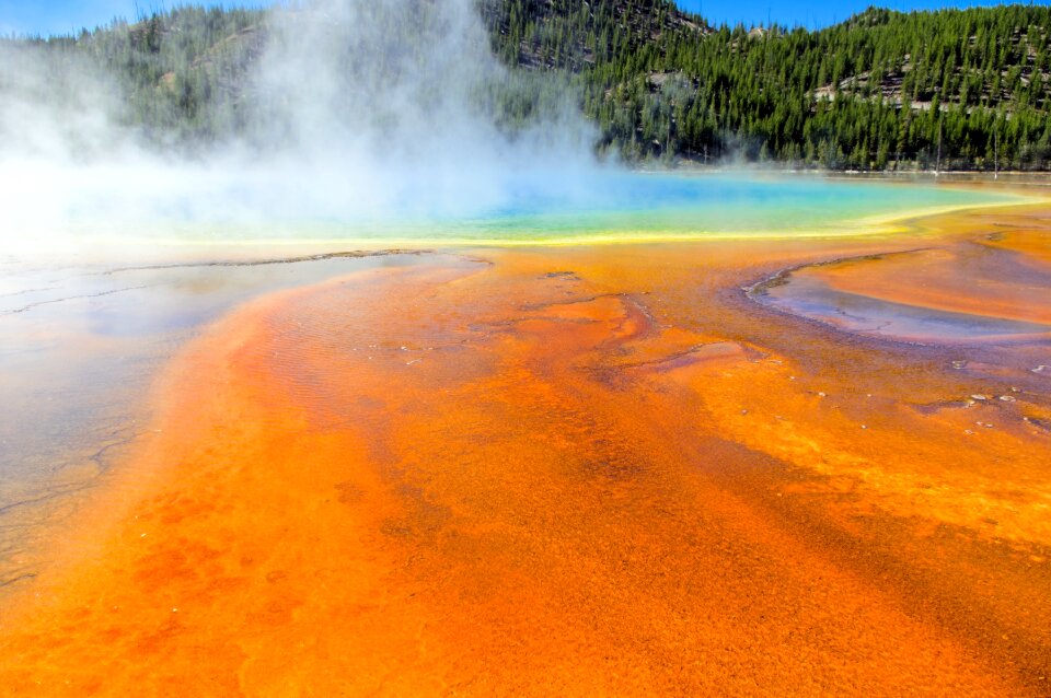 Pool yellowstone national
