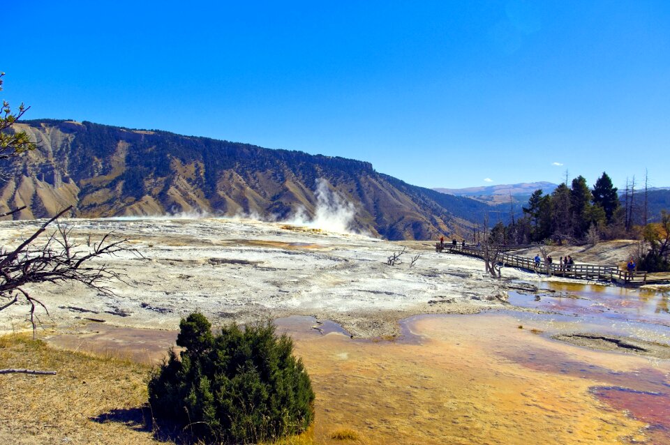 Springs wyoming yellowstone