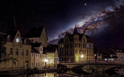 Starry sky night sky