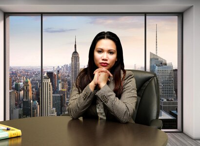 Female professional attractive