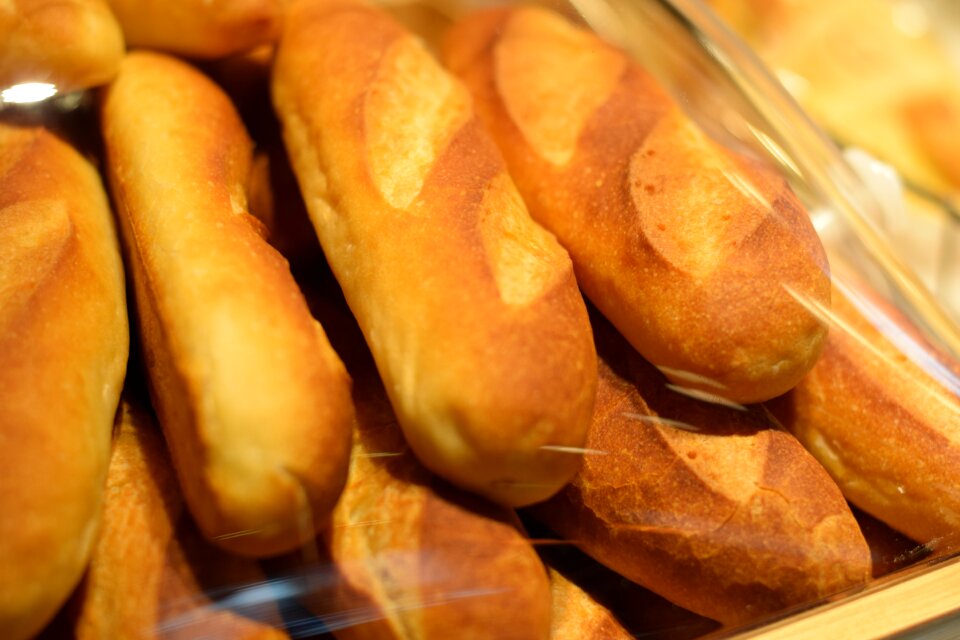 Bread baguettes food