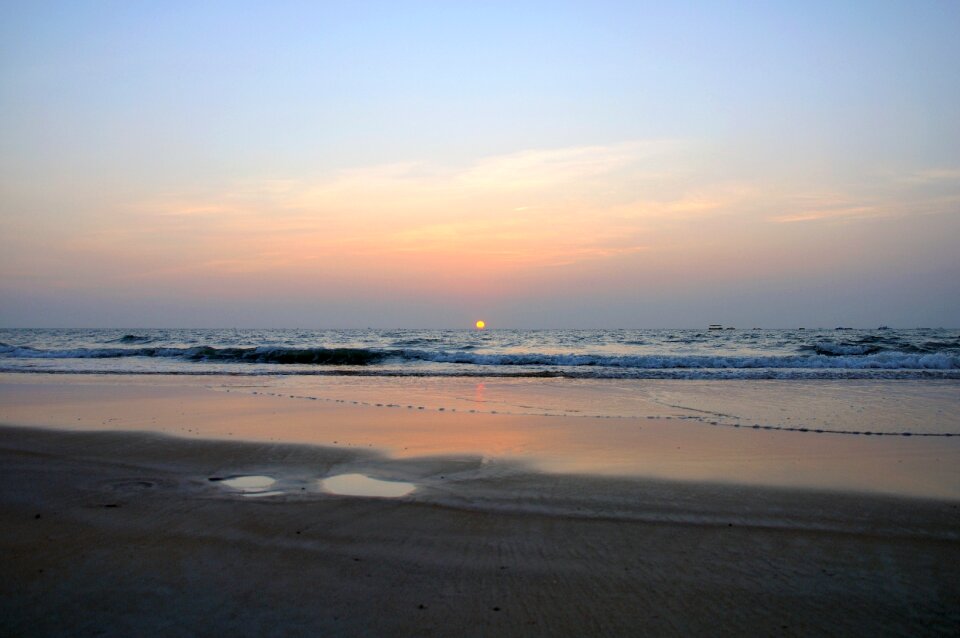 Water nature sunset