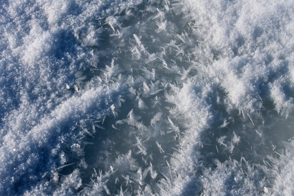 Frost ice snowflake