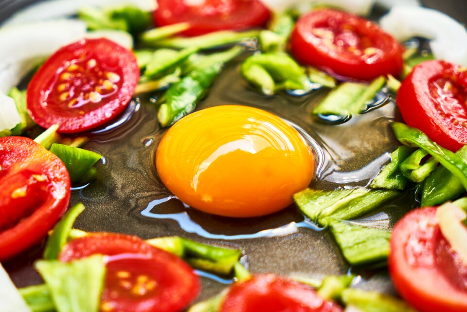 Menemen pepper onion