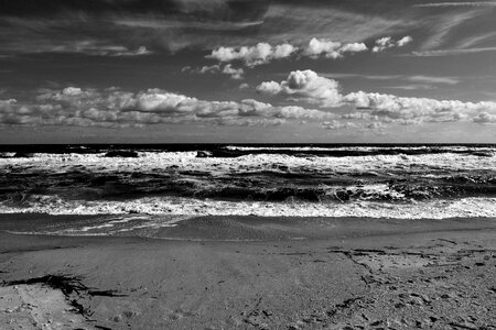 Beach sand landscape photo
